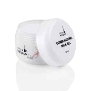Voice of Kalipso Cover Natural Milk Gel Gel dlya narashchivaniya nogtey naturalnyy molochnyy 50 ml